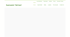 Desktop Screenshot of dunroaminretreat.com